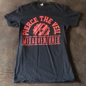 Pierce the veil misadventures band t shirt